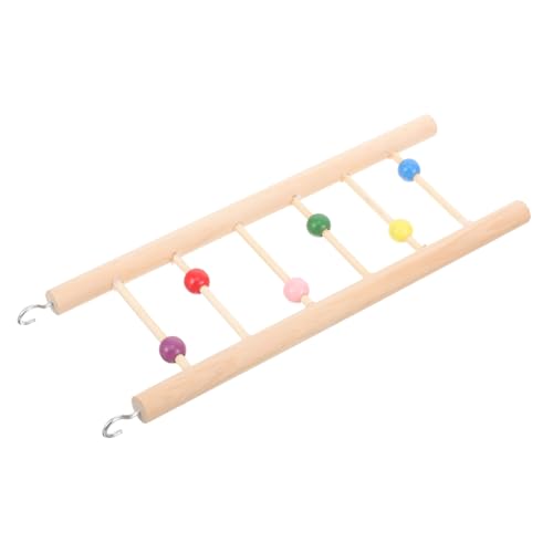 ROMISBABA Vogelspielzeug Holzleiter Hängende Kletterleiter für Papageien Sittiche und Kleine Vögel und Langlebig Trainieren ROMISBABA Vogelspielzeug Holzleiter Hängende Kletterleiter für Papageien Sittiche und Kleine Vögel und Langlebig Trainieren von ROMISBABA