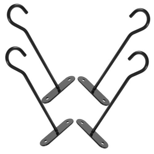 ROMISBABA Wandhalterung für Pflanzkübel aus Robustem Eisen Groß Outdoor Balkon Garten zum Platzsparenden Hängen von Blumentöpfen Laternen Windspielen von ROMISBABA