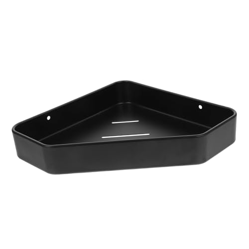 ROMISBABA Wandmontiertes Eckregal aus Robustem Space Aluminium Stabiles Duschregal mit Rutschfesten Kanten Einlagiges Bad Organizer für Vielseitige Aufbewahrung in Badezimmer Küche und von ROMISBABA
