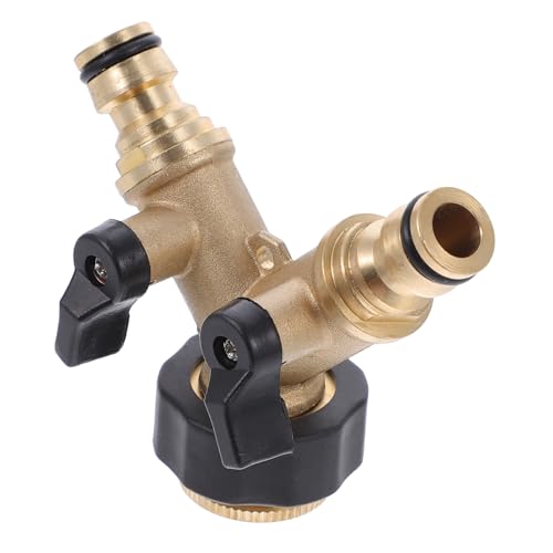 ROMISBABA Washing Machine Faucet Adapter Wege Wasserverteiler Schlauchanschluss für Außenwasserhahn und Waschmaschine mit Einstellbarem Hebel Langlebig und Vielseitig für Garten und ROMISBABA Washing Machine Faucet Adapter Wege Wasserverteiler Schlauchanschluss für Außenwasserhahn und Waschmaschine mit Einstellbarem Hebel Langlebig und Vielseitig für Garten und von ROMISBABA