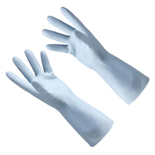 ROMISBABA Wasserdichte Langlebige Haushaltshandschuhe aus Leichtem Material Spülmaschinengeeignet Wiederverwendbar Schutz für Küche Reinigung Garten Geschirrspülen und Vielseitige ROMISBABA Wasserdichte Langlebige Haushaltshandschuhe aus Leichtem Material Spülmaschinengeeignet Wiederverwendbar Schutz für Küche Reinigung Garten Geschirrspülen und Vielseitige von ROMISBABA