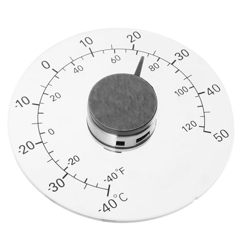 ROMISBABA Wasserdichtes Fensterthermometer mit Klebedesign Ablesbare Temperaturanzeige Geeignet für Innen Außenbereiche Wie Wohnzimmer Garten Büro Babyzimmer Vielseitiger Raum von ROMISBABA
