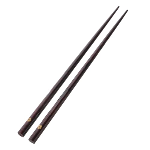 ROMISBABA Wiederverwendbare Japanische Holz Essstäbchen mit Goldenem Blumenmuster Rutschfestes Design Lange Kochstäbchen Kirschblüten Deko Geeignet für Pho Dim Sum Miso Suppe ROMISBABA Wiederverwendbare Japanische Holz Essstäbchen mit Goldenem Blumenmuster Rutschfestes Design Lange Kochstäbchen Kirschblüten Deko Geeignet für Pho Dim Sum Miso Suppe von ROMISBABA