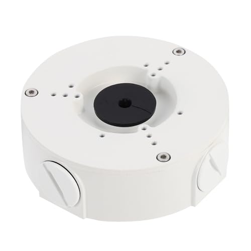 ROMISBABA wasserdichte Aluminiumlegierung Verteilerkasten Wandhalterung für Überwachungskamera Regenfest Kabeldurchführung Unten Geeignet für Innen Außenbereich Einfache Montage und von ROMISBABA