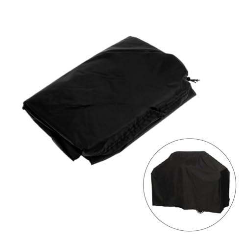 ROMISBABA wasserdichte BBQ Abdeckhaube für Garten und Terrasse Grill Schutzhaube Schwarz Robuste Wetterschutzhülle für Grill und Möbel UV Beständig und Leicht zu Reinigen ROMISBABA wasserdichte BBQ Abdeckhaube für Garten und Terrasse Grill Schutzhaube Schwarz Robuste Wetterschutzhülle für Grill und Möbel UV Beständig und Leicht zu Reinigen von ROMISBABA
