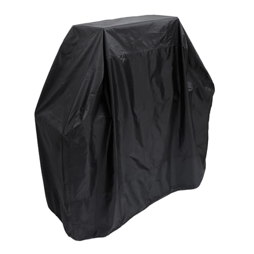 ROMISBABA wasserdichte BBQ Grill Abdeckhaube aus Polyester UV Beständig Winddicht Passend für Outdoor Barbecue Ofen Schützend vor Nässe Staub und Sonneneinstrahlung von ROMISBABA