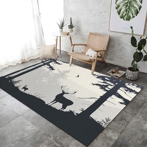 ROMOER Teppich Forest Deer, ROMOER Teppich Forest Deer, von ROMOER