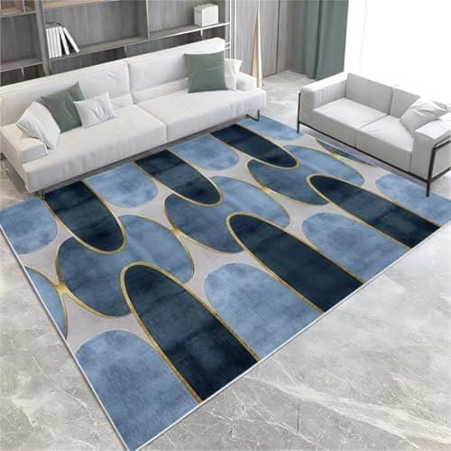 ROMOER Vintage -Fläche Teppich Teppich Für Wohnzimmer Schlafzimmer Bücherregal Und Bücher Bodenmatte Gedrucktes Design Weicher Teppich, ROMOER Vintage -Fläche Teppich Teppich Für Wohnzimmer Schlafzimmer Bücherregal Und Bücher Bodenmatte Gedrucktes Design Weicher Teppich, von ROMOER