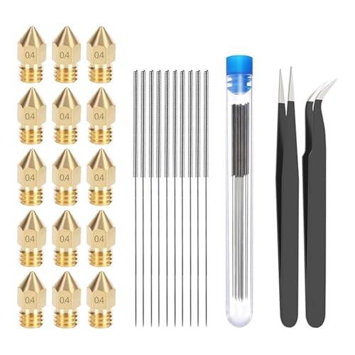 ROMOLY 3D-Druck-Zubehör - Präzisionsdüse 0,4mm für Anycubic Kobra 2 Pro - Essentielles Werkzeug für Hardware-Ingenieure und Druckmaschinenbesitzer von ROMOLY