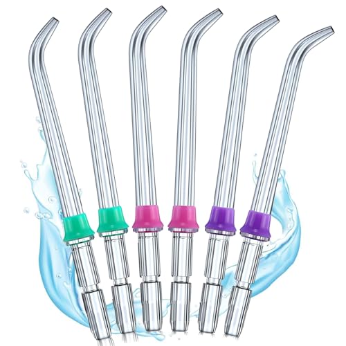 ROMOLY 6 PCS Waterpik Aufsätze - Mundduschen Hochwertige Ersatz Jet Tipps andere Modelle von ROMOLY