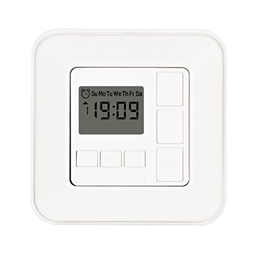 ROMOTEC *** Aufputz Rolladen Zeitschaltuhr RZ-W50 Rollladenzeitschaltuhr AP Timer Rolladenuhr Uhr Schalter für Rolladenmotor Rohrmotor Rolladenantrieb Rolladenantriebe EAN: 4260473480600 von ROMOTEC