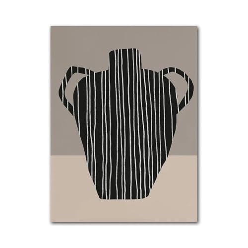 RONGCH Wandbilder auf Leinwand Abstrakte Bunte Vase Serie Moderne Wand Kunstdruck Leinwand Malerei Poster Für Wohnzimmer Wohnkultur(C,40x60cm) von RONGCH
