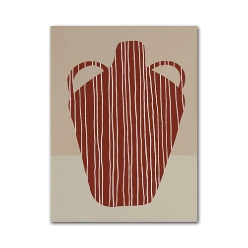 RONGCH Wandbilder auf Leinwand Abstrakte Bunte Vase Serie Moderne Wand Kunstdruck Leinwand Malerei Poster Für Wohnzimmer Wohnkultur(D,30x40cm) von RONGCH