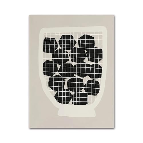 RONGCH Wandbilder auf Leinwand Abstrakte Bunte Vase Serie Moderne Wand Kunstdruck Leinwand Malerei Poster Für Wohnzimmer Wohnkultur(O,40x60cm) von RONGCH