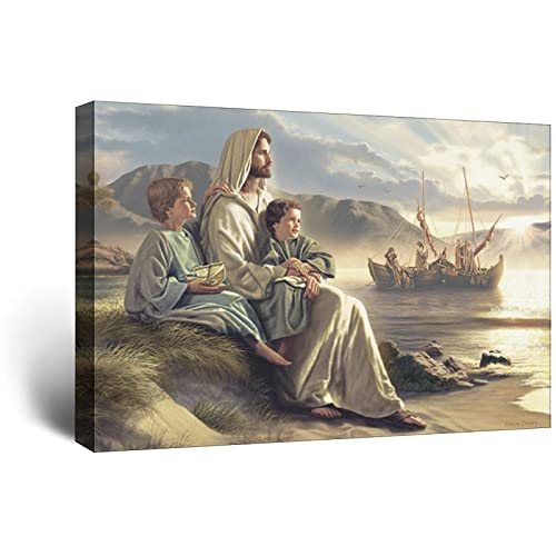 Jesus Christus Gott Religion Poster Galiläische Leinwandkunst Zuhause Wanddekoration Bild Poster Druck Gemälde Geschenk Poster von RONGCHENG