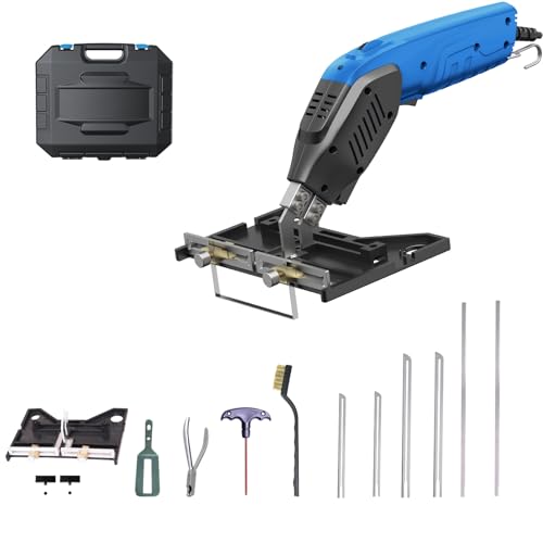 RONGTER Luftgekühltes elektrisches Heißmesser - Schaumschneidewerkzeug mit Klingen & Zubehör verwenden Schaumstoffschneider für Gravur und DIY handgefertigt RONGTER Luftgekühltes elektrisches Heißmesser - Schaumschneidewerkzeug mit Klingen & Zubehör verwenden Schaumstoffschneider für Gravur und DIY handgefertigt von RONGTER