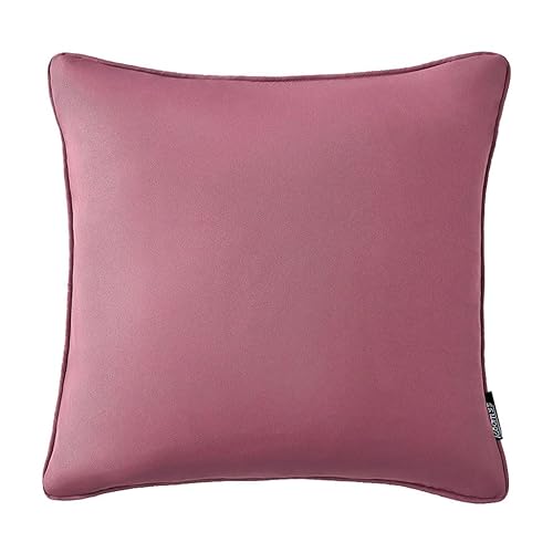 ROOM99 Aura 40 x 40 cm Zierkissenbezüg Kissenbezüg Kissenhüll Dekorative Dekokissen Wurfkissenbezug Deko Aesthetic Modern Schlafzimmer Wohnzimmer Rosa von ROOM99