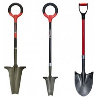 Venteo - Robust Pack - Schwarz - Erwachsene - RootSlayer™ + RootSlayer Spezial Massivholz™ + RootSlayer Richte Kanten™ - Garten - 360°-Stiel von VENTEO