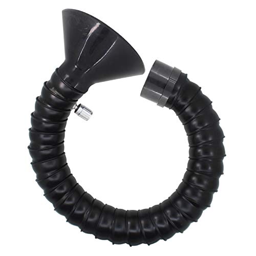 Verstellbar Absaugarm für Lötrauchabsaugung - für Staub Rauch und Schweißrauch - Außendurchmesser 50 75 mm - Länge 0,8~2,5 mm (Außendurchmesser 50 mm, Länge 1.6m) von ROOwarMer