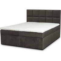 ROPEZ | Boxspringbett Faro mit Stauraum Samt 140 x 200 cm von ROPEZ