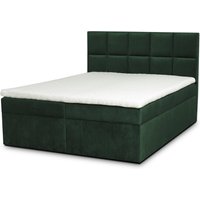 ROPEZ | Boxspringbett Faro mit Stauraum Samt 140 x 200 cm von ROPEZ