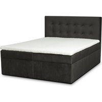 ROPEZ | Boxspringbett Lille mit Stauraum Samt 160 x 200 cm von ROPEZ