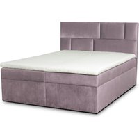 ROPEZ | Boxspringbett Lyon Samt 180 x 200 cm von ROPEZ