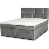 ROPEZ | Boxspringbett Lyon Samt 140 x 200 cm von ROPEZ