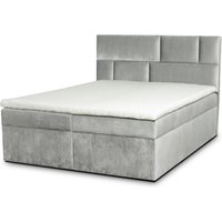 ROPEZ | Boxspringbett Lyon Samt 160 x 200 cm von ROPEZ