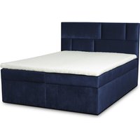 ROPEZ | Boxspringbett Lyon Samt 160 x 200 cm von ROPEZ