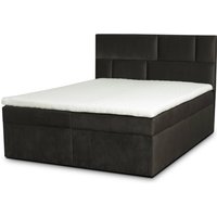 ROPEZ | Boxspringbett Lyon Samt 140 x 200 cm von ROPEZ