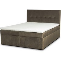 ROPEZ | Boxspringbett Nice Samt 140 x 200 cm von ROPEZ