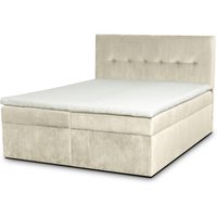 ROPEZ | Boxspringbett Nice Samt 200 x 200 cm von ROPEZ