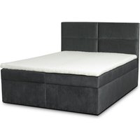 ROPEZ | Boxspringbett Rio mit Stauraum Samt 140 x 200 cm von ROPEZ