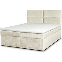 ROPEZ | Boxspringbett Rio mit Stauraum Samt 140 x 200 cm von ROPEZ