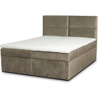 ROPEZ | Boxspringbett Rio mit Stauraum Samt 180 x 200 cm von ROPEZ