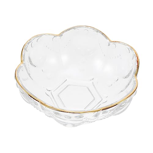 RORPOIR Unregelmäßige Obstschale Im Japanischen Stil Glasschale Salatschüssel Serviergeschirr Für Partys Und Unterhaltung von RORPOIR