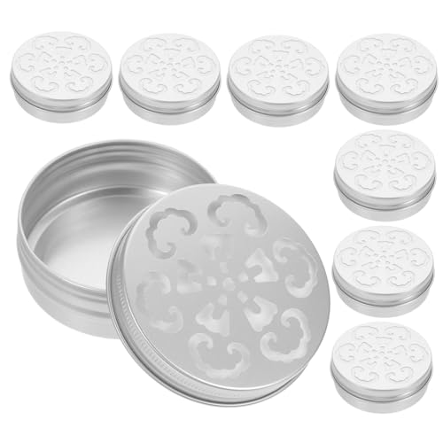 RORPOIR 10 Stück Aluminium Aromatherapie Diffuser Box mit Belüftungslöchern Aromaduft Behälter für Ätherische Öle Vielseitig Einsetzbar in Schlafzimmer Büro Yoga und Meditationsräumen RORPOIR 10 Stück Aluminium Aromatherapie Diffuser Box mit Belüftungslöchern Aromaduft Behälter für Ätherische Öle Vielseitig Einsetzbar in Schlafzimmer Büro Yoga und Meditationsräumen von RORPOIR