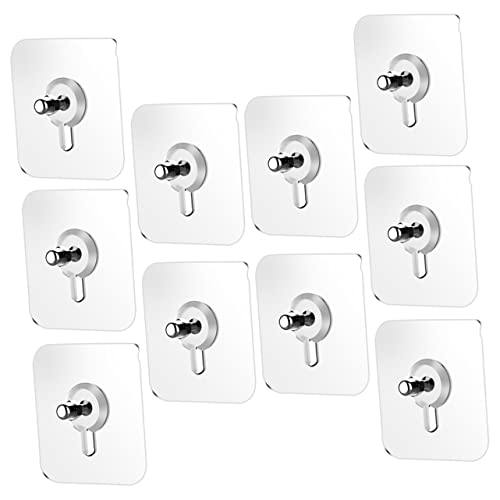 RORPOIR 10 Stück Selbstklebende Haken für Wände Nahtlose Klebehaken für Küche Badezimmer und Wohnräume Tragkraft für Schlüssel Handtaschen und Dekoration RORPOIR 10 Stück Selbstklebende Haken für Wände Nahtlose Klebehaken für Küche Badezimmer und Wohnräume Tragkraft für Schlüssel Handtaschen und Dekoration von RORPOIR
