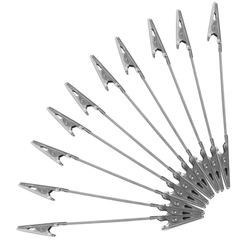 RORPOIR 10stücke Metall Krokodilklemmen Doppelkopfklammern Fotohalter Für Schreibtisch Doppelseitige Klammern Für DIY-bastelprojekte Scrapbooking Und Hochzeitsdekoration RORPOIR 10stücke Metall Krokodilklemmen Doppelkopfklammern Fotohalter Für Schreibtisch Doppelseitige Klammern Für DIY-bastelprojekte Scrapbooking Und Hochzeitsdekoration von RORPOIR