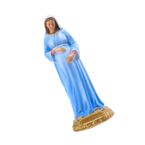 RORPOIR Jungfrau Statue Aus Harz Dekoratives Klassisches Ornament Für Schreibtisch Tv-Schrank Vitrine Und Geschenkidee von RORPOIR