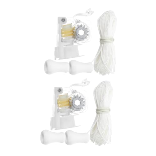 RORPOIR 2 Sätze Horizontal Blind Winder Set Einfach Einstellbarer Kippmechanismus für Wohnräume und Studentenwohnheime mit Flexibler Schnurlänge für Optimale Lichtkontrolle und von RORPOIR