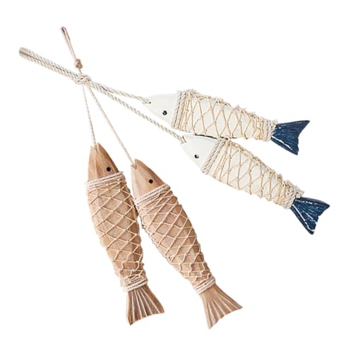 RORPOIR 2 Stück Holzschnitzdekoration Wanddekoration Boho Hängenden Ornament Home Nautische Wanddekoration Fischdekor Aus Holz Hängende Fischdekorationen Fisch Hängende Dekorationen Bambus RORPOIR 2 Stück Holzschnitzdekoration Wanddekoration Boho Hängenden Ornament Home Nautische Wanddekoration Fischdekor Aus Holz Hängende Fischdekorationen Fisch Hängende Dekorationen Bambus von RORPOIR