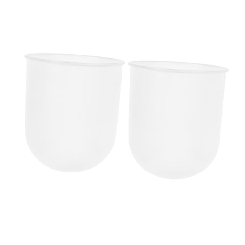 RORPOIR 2stücke Toilettenbürstenhalter Aus Kunststoff Badezimmer-schrubberbecher Bürstenbecher Reinigungsbürste Haushalts-schrubberständer Kunststoffhalter Für Bürsten von RORPOIR