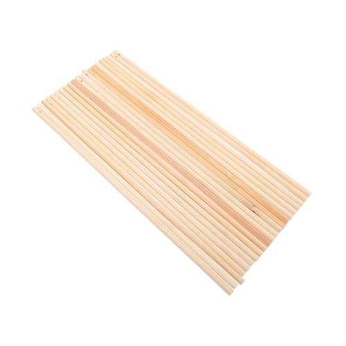 RORPOIR 20 Stück Teiliges Holz Lang Langlebige DIY Laternen Griffe Handliche Laternenstäbe für Kreative Lampion-bastelsets Geeignet für Festdekorationen von RORPOIR