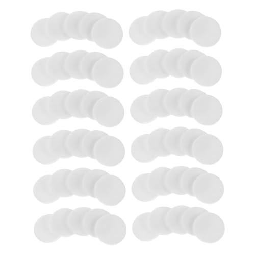 RORPOIR 200stücke Aromatherapie Nachfüllpads Baumwolle Für Ätherische Öle Austauschbare Diffuser-Pads Für Auto Und Schmuck Runde Hochabsorbierende Duftpads von RORPOIR