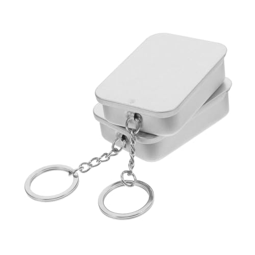 RORPOIR 2stücke Metall Blechdose Mit Deckel Tinn Container Tragbar Für Schmuckaufbewahrungsbox Und Kleine Gegenstände Lagerung von RORPOIR