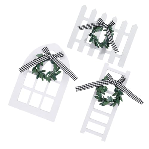 RORPOIR 3 Stück Rustikale Deko für Tiered Tray Teiliges mit Bauernhaus Schild Fenster und Zaun Design für Küchen und Wohnraumgestaltung Hängende Dekorationen für Zuhause RORPOIR 3 Stück Rustikale Deko für Tiered Tray Teiliges mit Bauernhaus Schild Fenster und Zaun Design für Küchen und Wohnraumgestaltung Hängende Dekorationen für Zuhause von RORPOIR