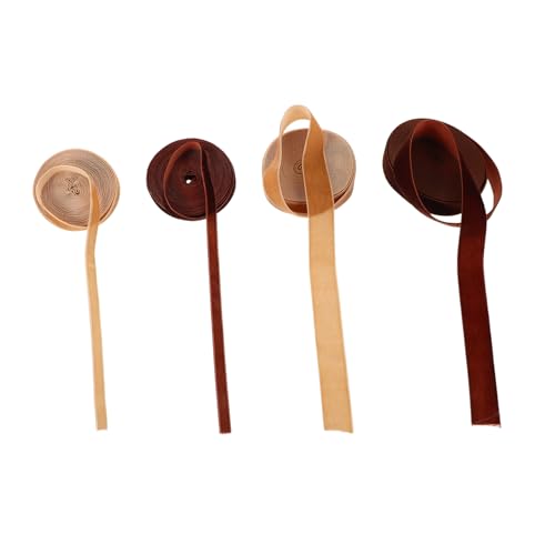 RORPOIR 4 Rollen Schleifenband Zuschneidbare Geschenkbänder Dekoband Für Blumensträuße Dekoband Ornamente Geschenkband Geschenkband Polyester von RORPOIR