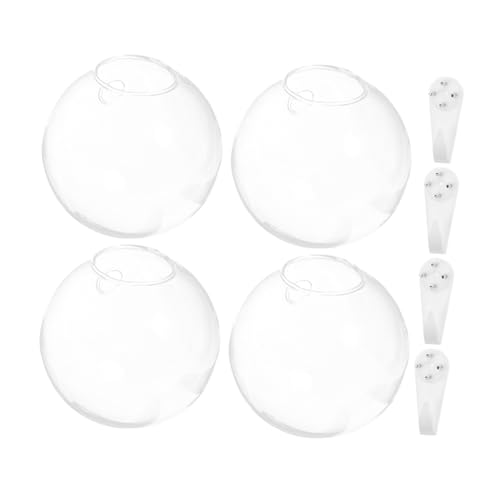 RORPOIR 4 Stück An Der Wand Befestigte Hydrokulturvase Wandhydroponik -vase -Rack Wandmontierte Blumenvase Kreative Hydroponische Vase Hängende Hydrokulturvase Transparent Glas RORPOIR 4 Stück An Der Wand Befestigte Hydrokulturvase Wandhydroponik -vase -Rack Wandmontierte Blumenvase Kreative Hydroponische Vase Hängende Hydrokulturvase Transparent Glas von RORPOIR